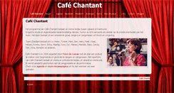 Desktop Screenshot of cafechantant.nl